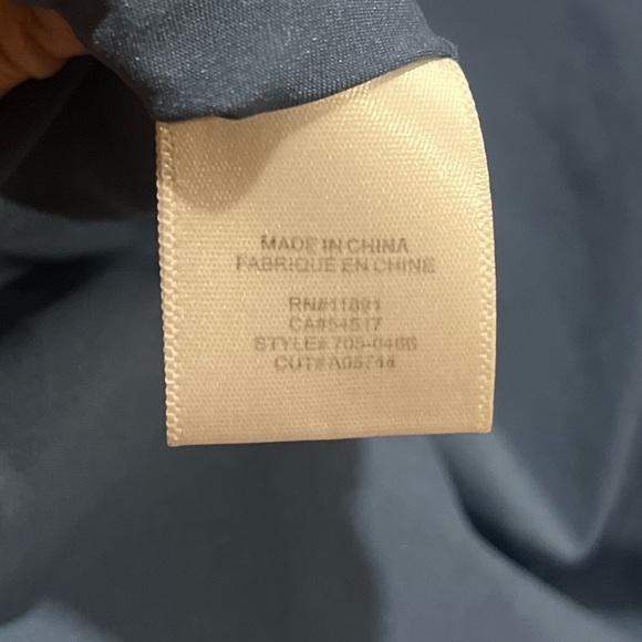 Ali & Jay blue floral open back dress, size medium - Picture 3 of 11